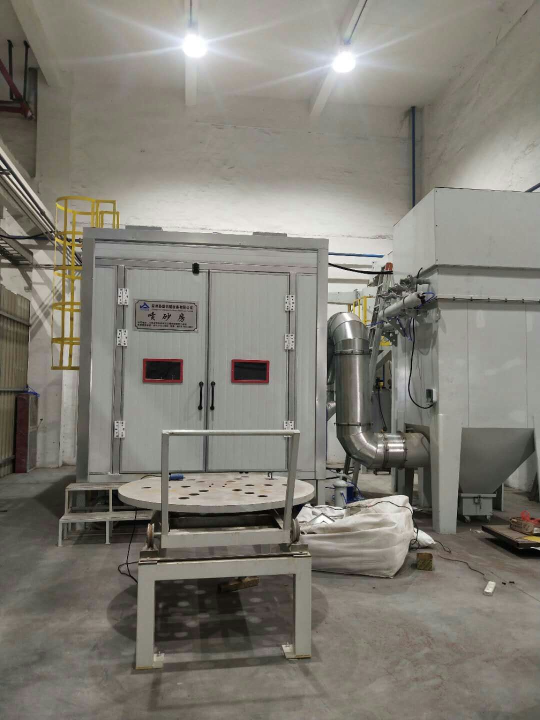 環(huán)保噴砂房哪家好？江蘇無錫找迪砂！環(huán)保無污染，符合環(huán)評！